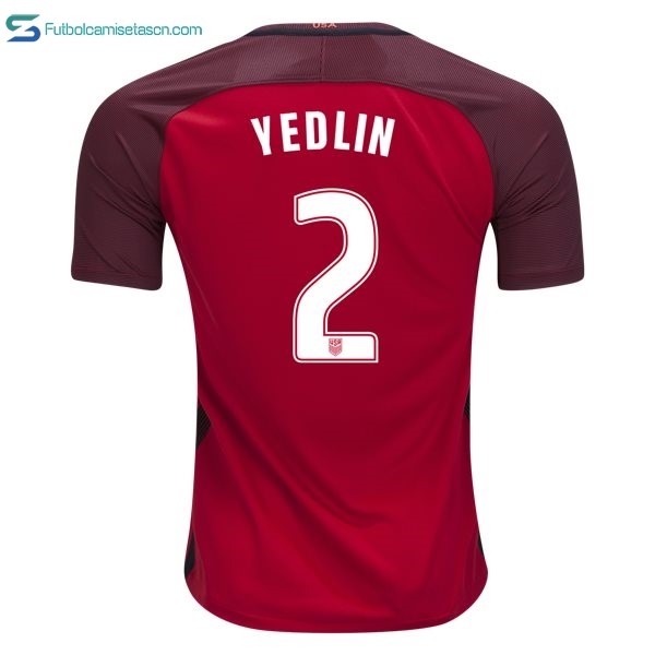Camiseta Estados Unidos 3ª Yedlin 2017